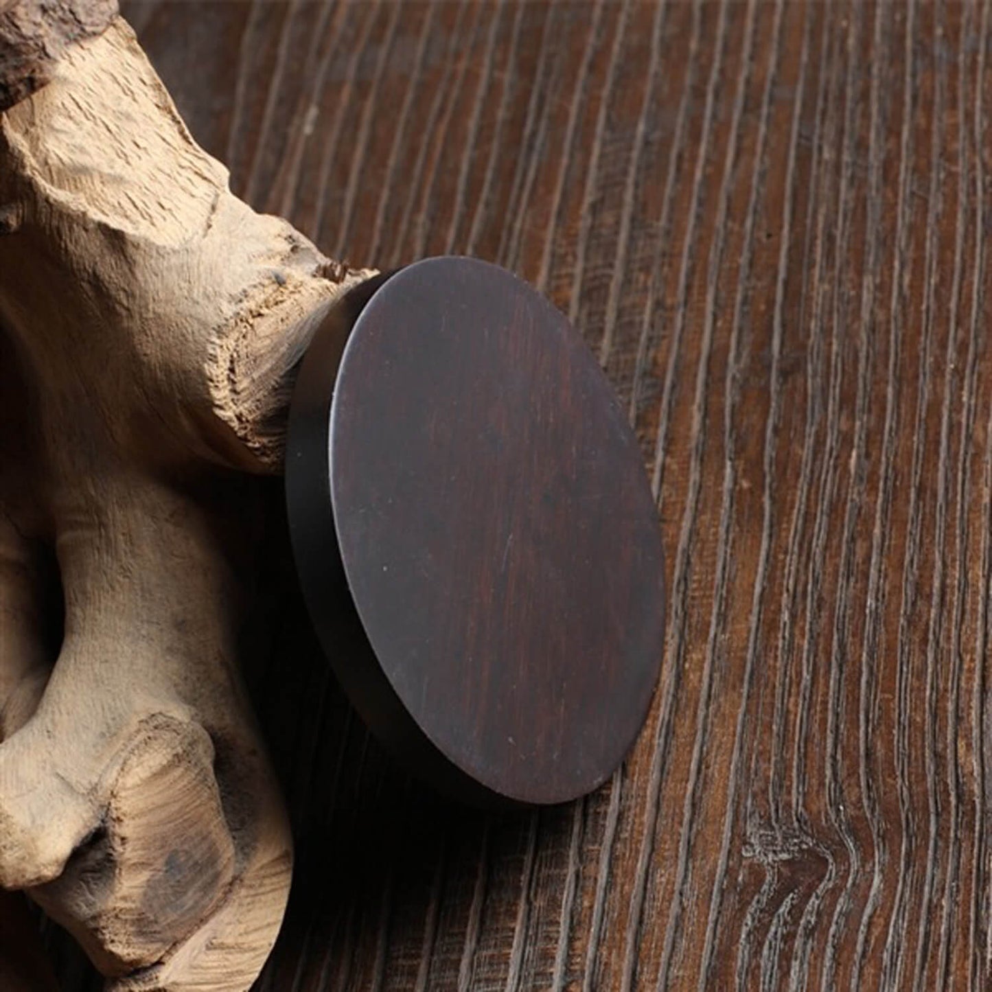 Eco-Friendly Hand-Woven Bamboo Coaster